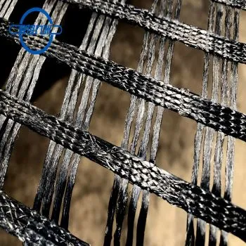 Geogrid Poliester Bersalut PVC